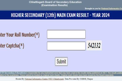 Cg 12th Result 2024