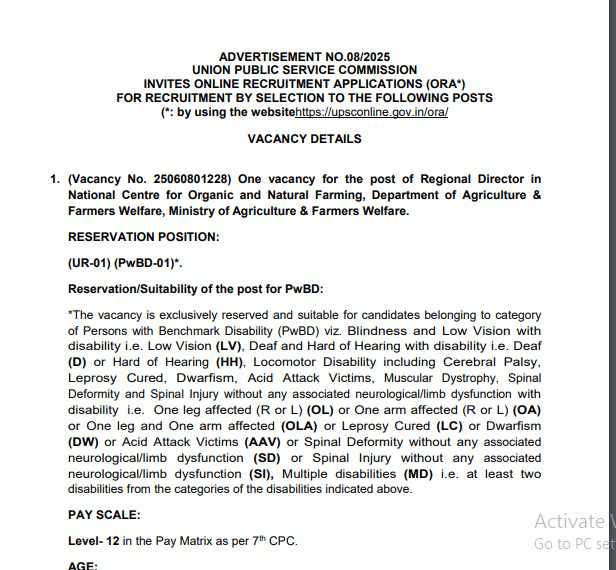 Union Public Service Commission Ask to Apply UPSC Recruitment 2024 Apply form 241 Junior Scientific Officer Vacancy through asktoapplycg.com